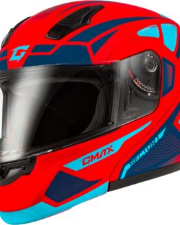 GMAX MD-04 Sector Modular Helmet Matte Red/Blue Large