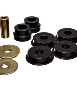 Black Rear Differential Mustache Bar Bushing Set Fits 03-05 Lancer EVO 8