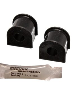 Black 14mm Rear Sway Bar Bushings by Energy Suspension Fits 79-85 Mazda RX7