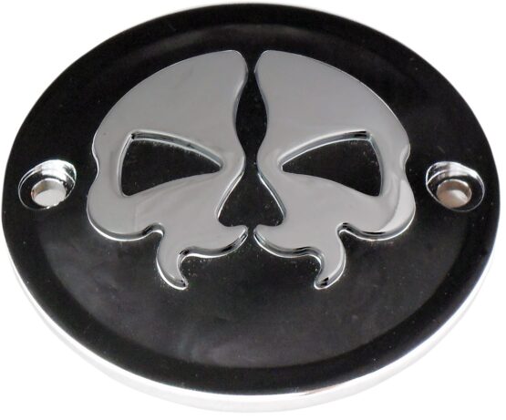 Drag Specialties Split Skull Points Cover Black For Harley-Davidson