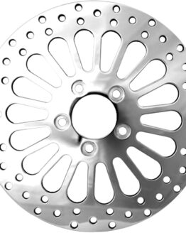 HardDrive Front Spoker Rotor 11.5in Polished For Harley Touring