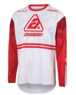 23 Arkon Trials Jersey Red/White Youth - Large