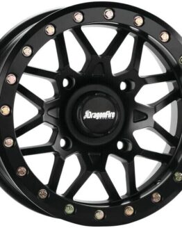 Typhon Wheel 15X6 4/156 5+1 +40 Machined Black