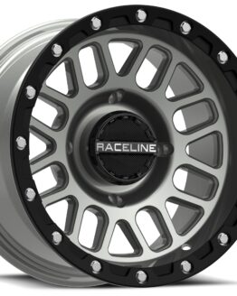 Podium Beadlock Wheel 4/156 14X7 5+2 +10MM Black/Grey
