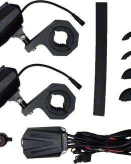 Pathfinder Dual Switchback LED Lights Black with Wireless Remote