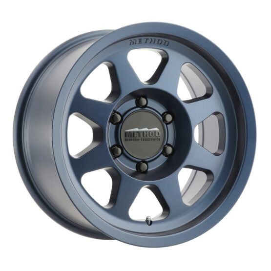 MR701 17x8.5 0mm Offset 6x5.5 106.25mm CB Bahia Blue Wheel - Image 2