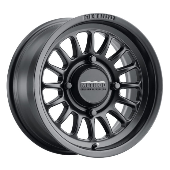 MR411 Bead Grip 14x7 / 4+3/13mm Offset / 4x156 / 132mm CB Matte Black Wheel - Image 2