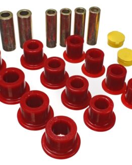 Red Front Leaf Spring Bushing Set Fits 00-04 Excursion 4WD, 99-04 F250/F350 4WD