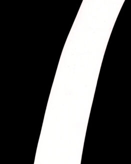 #7 4" Tall White "Extreme" Stick-On Race Numbers - 3 Pack