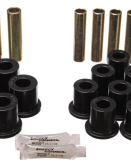 Energy Suspension Rear Spring Bushings Black 4.2114G