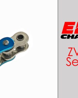 Vortex Racing EK 525 ZVX3 Chain Metallic Blue 120 Links Rivet Master