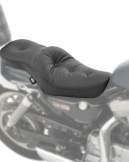 Pillow Vinyl 2-Up Seat Black Low Profile