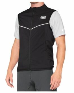 100% Men's Corridor Stretch Vest Black Small