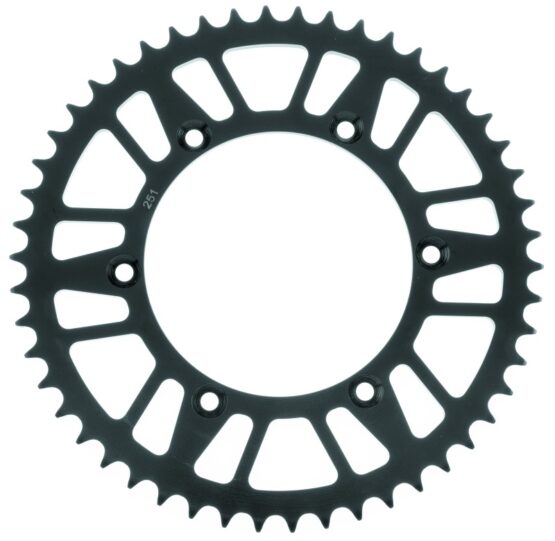 BikeMaster Rear Steel Sprocket 520 50T Black For Yamaha