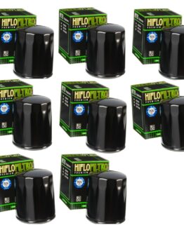 HF171B Oil Filter - Black - 8 Pack