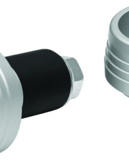 Kuryakyn Lodestar Front Axle Slider Silver