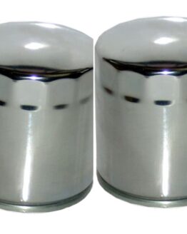 HF174C Oil Filter - Chrome - 2 Pack