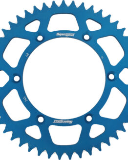 Supersprox Aluminum Rear Sprocket 49T Blue
