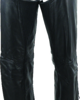 Kuryakyn Plains Leather Chaps Black 3XL Men's