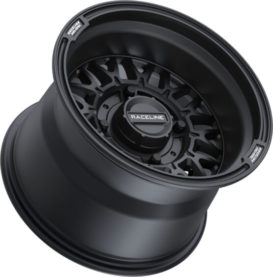Raceline Omega 15x10 Satin Black Wheel 4x137 0mm Rear - Image 2
