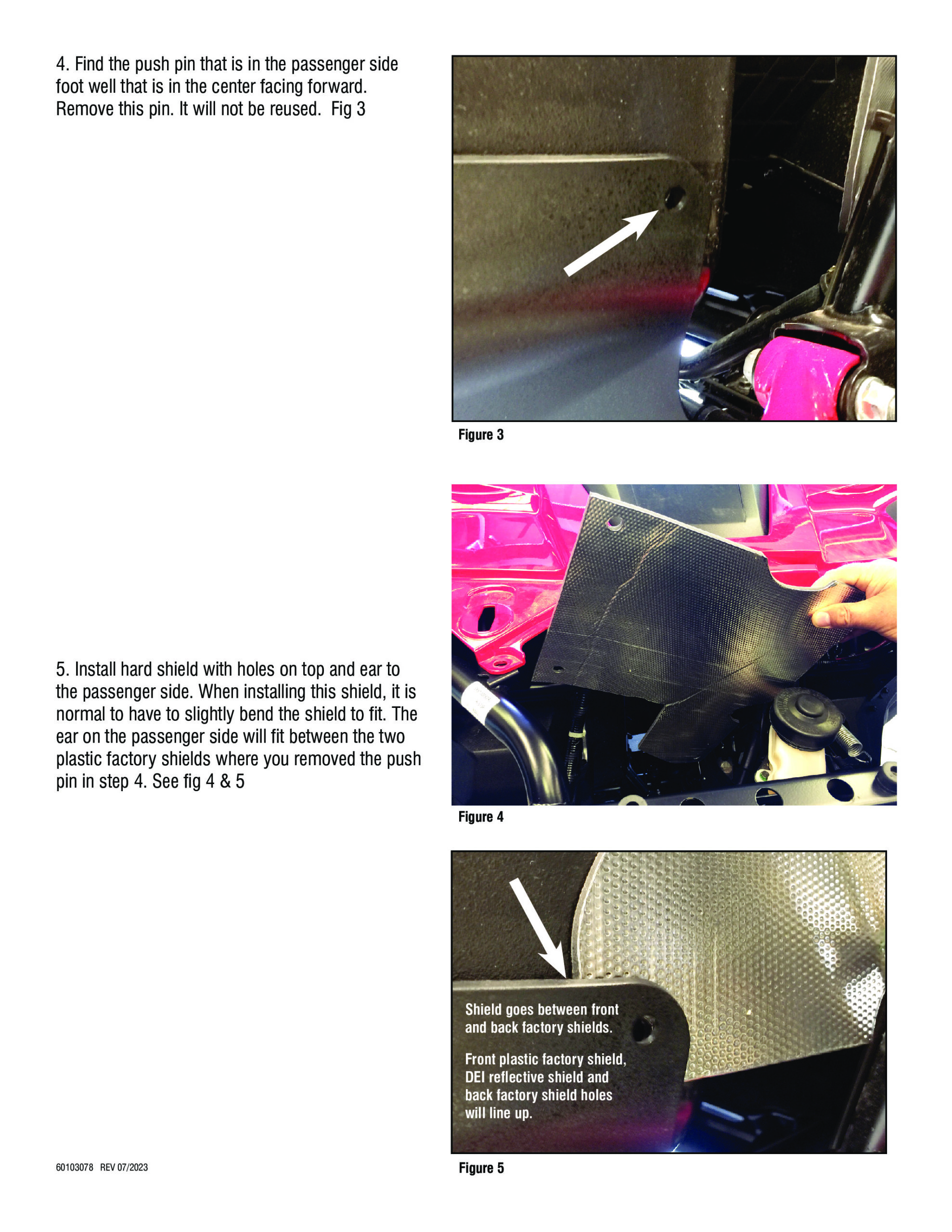 Heat Shield Kit For Honda Talon 1000 - Image 4