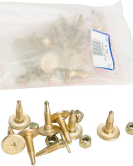 Woody's Gold Digger Carbide Studs 1.000" Traction Master Gold