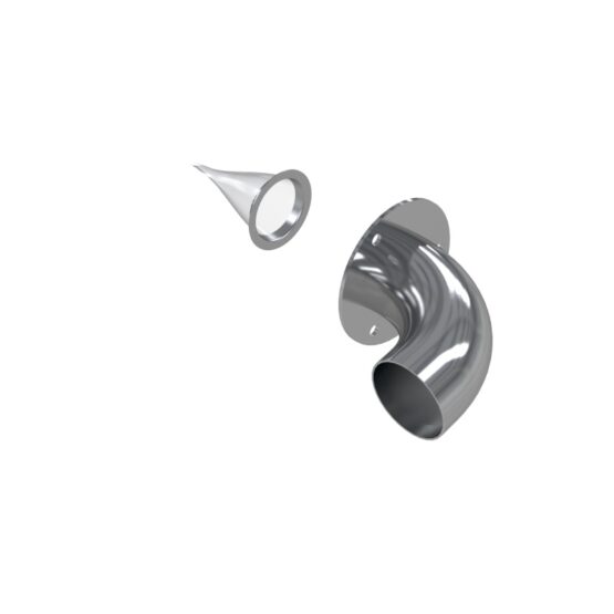 MBRP Tip Assembly T304 Stainless For 14-22 CFMOTO ZFORCE 800