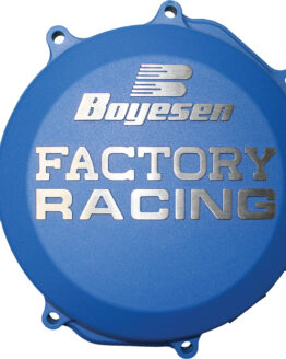 Boyesen Blue Factory Racing Clutch Cover Fits 02-18 Yamaha YZ85
