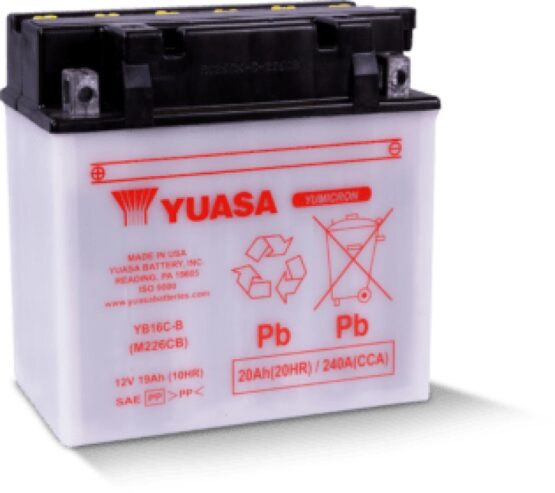 Yuasa YB16C-B Yumicron 12V Battery