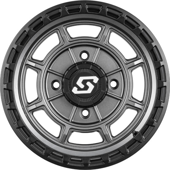 Sedona Rift Wheel 15x7 4/137 5+2 +10mm Carbon Grey Satin - Image 2