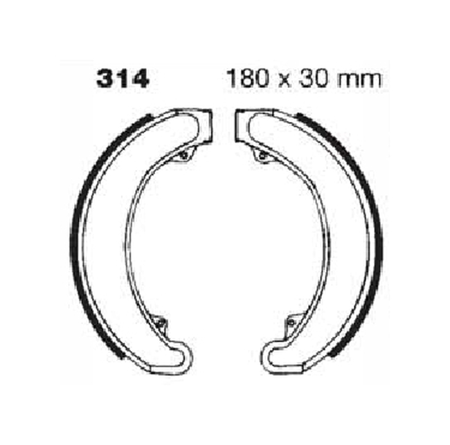 Standard Organic Brake Shoes - Image 3