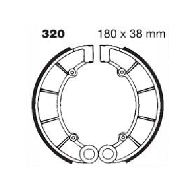Standard Organic Brake Shoes - Image 3