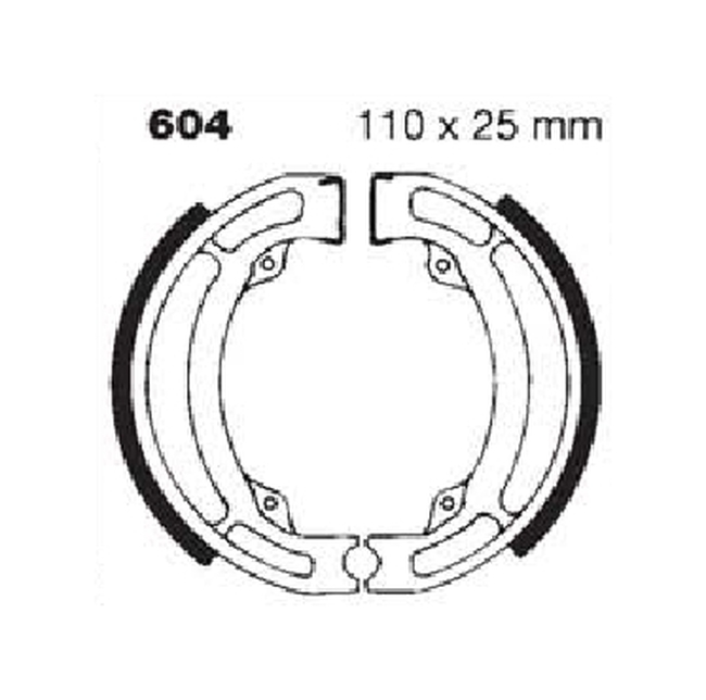 Standard Organic Brake Shoes - Image 3