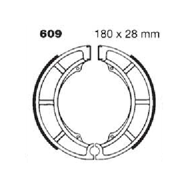 Standard Organic Brake Shoes - Image 3