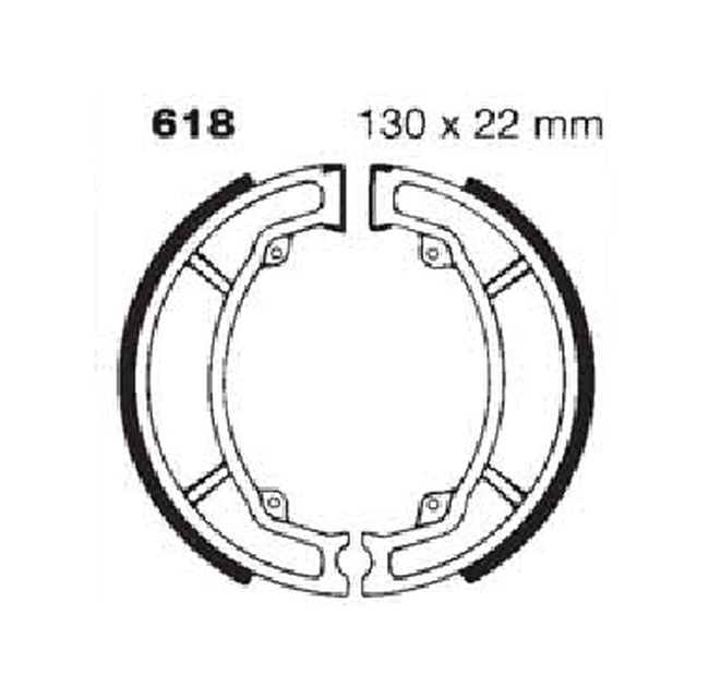 Standard Organic Brake Shoes - Image 3