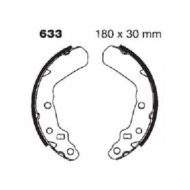 Standard Organic Brake Shoes - Image 3