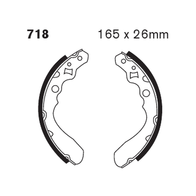 Standard Organic Brake Shoes - Image 3