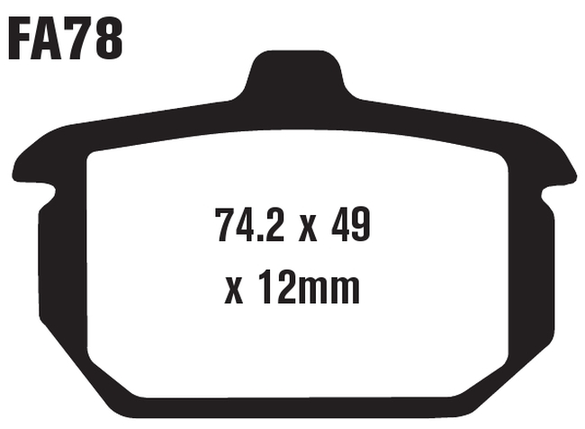 Standard Organic Rear Brake Pads - Image 3
