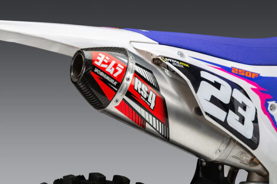 Yoshimura RS-4 Slip-On Exhaust Stainless/Aluminum Yamaha YZ250F 2024