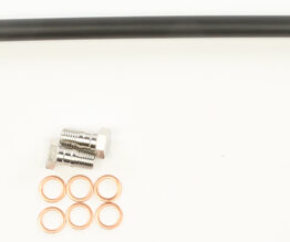 Stainless Steel Rear Brake Line Kit