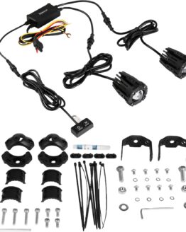 XK Glow 2in Dual Mode LED Driving Light Kit for Motorcycles, UTVs & ATVs