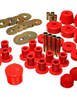 72-85 Dodge/Plymouth 1/2 & 3/4 Ton S/C Pickup Red Hyper-Flex Master Bushing Set