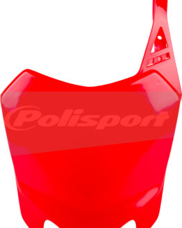 Front Number Plate - Red