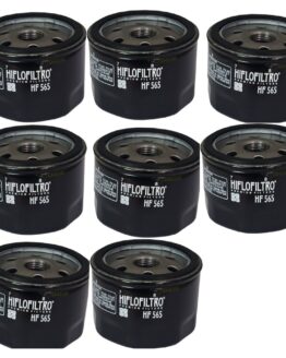 HF565 Oil Filter - Black - 8 Pack