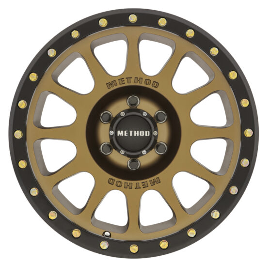 MR305 NV 18x9 +18mm Offset 6x5.5 108mm CB Bronze/Black Street Loc Wheel - Image 2