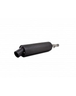 MBRP Dual Slip-On Utility Exhaust Black Fits 92-00 Honda TRX300/FW
