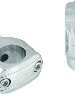 Chrome 2" Handelbar Risers For 1" Bar