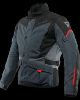 Dainese Tempest 3 Lady D-Dry Jacket Ebony/Black/Lava Red 40