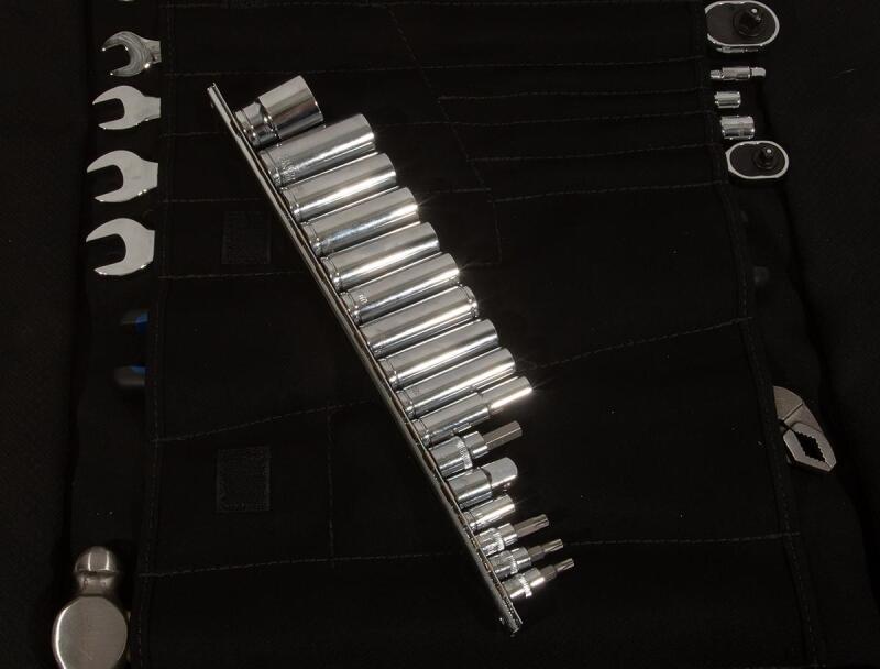 PRP Powersport Roll Up Tool Bag with 36pc Tool Kit - Image 8