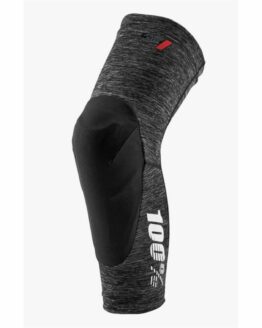 100% Teratec Knee Guards Gray/Black Large